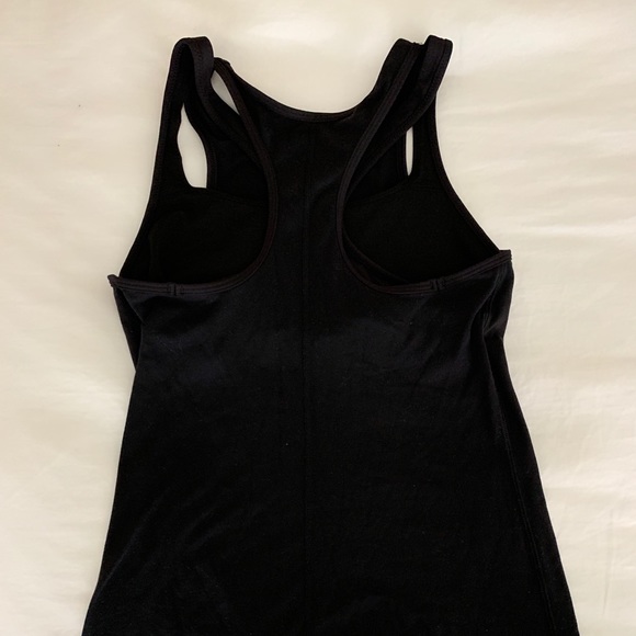 Lululemon racerback top with attached sports bra - Picture 2 of 3
